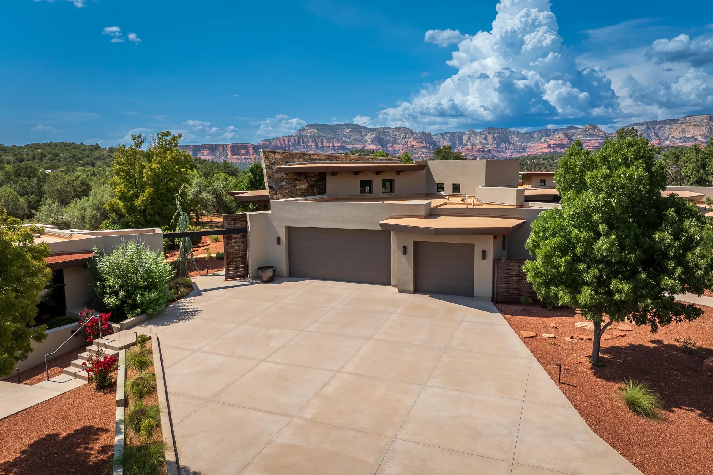 Aerial at 120 Paisano Road