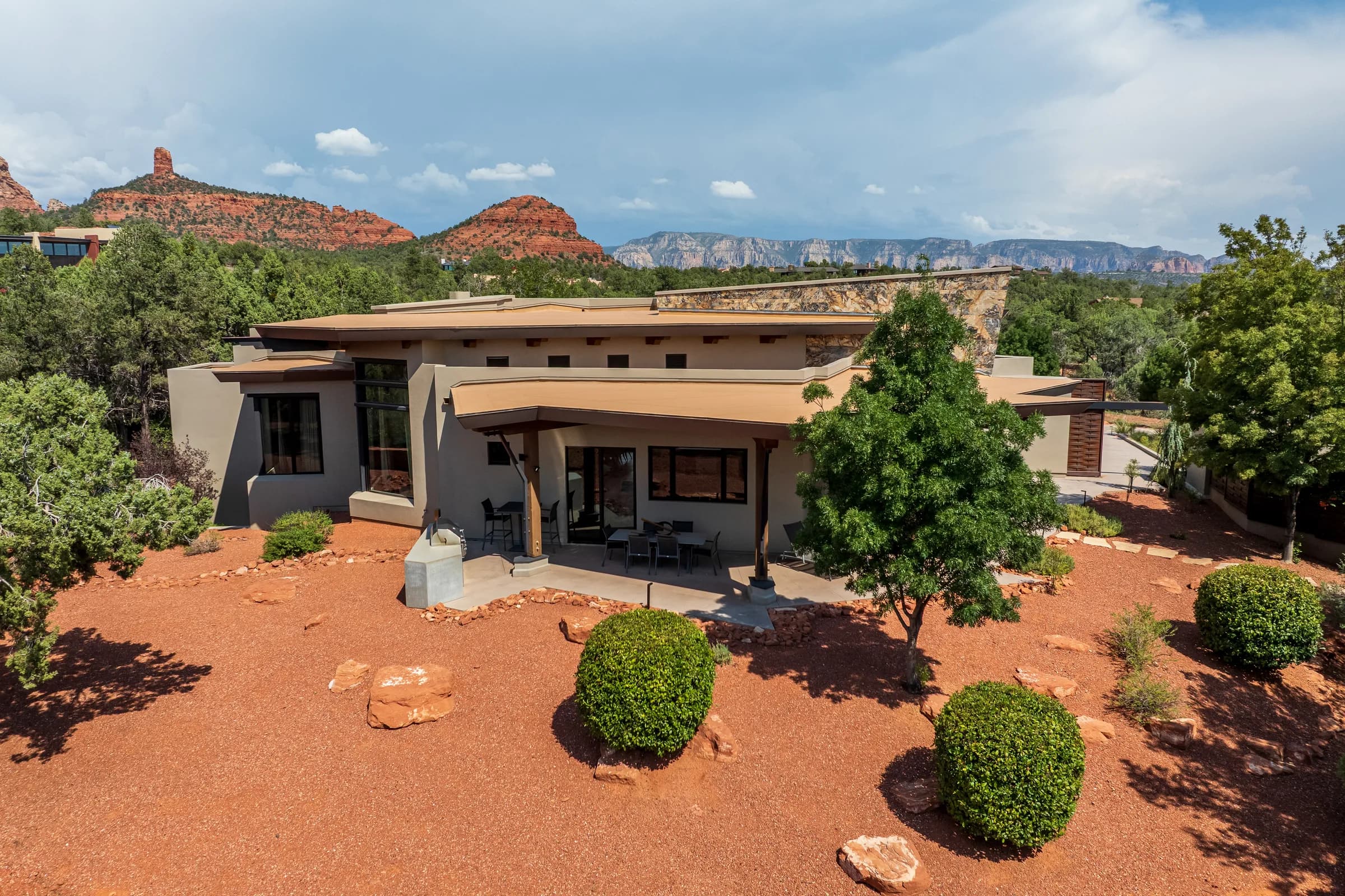 Aerial at 120 Paisano Road