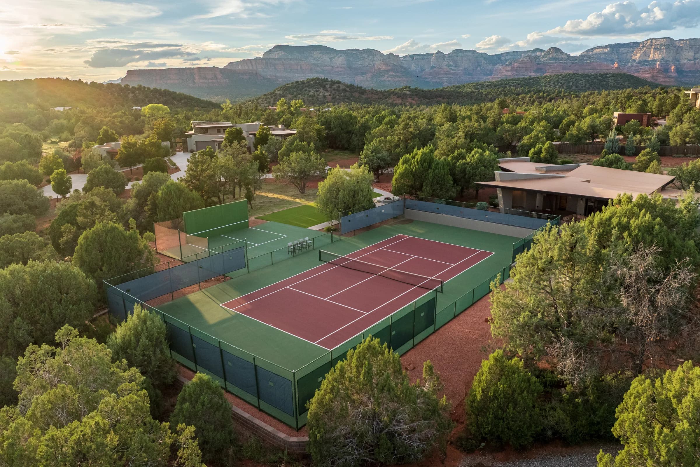 Aerial at 120 Paisano Road