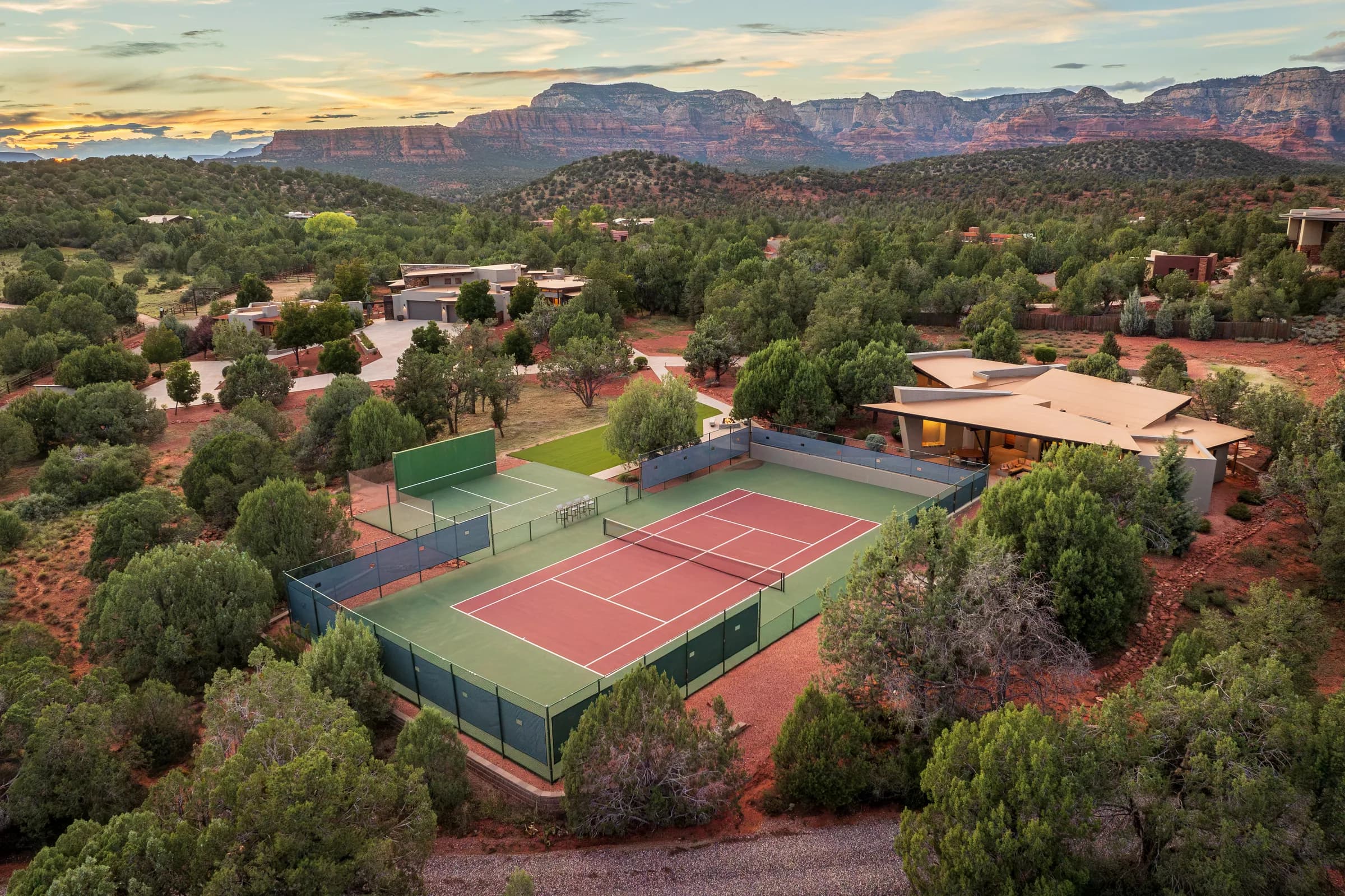 Aerial at 120 Paisano Road