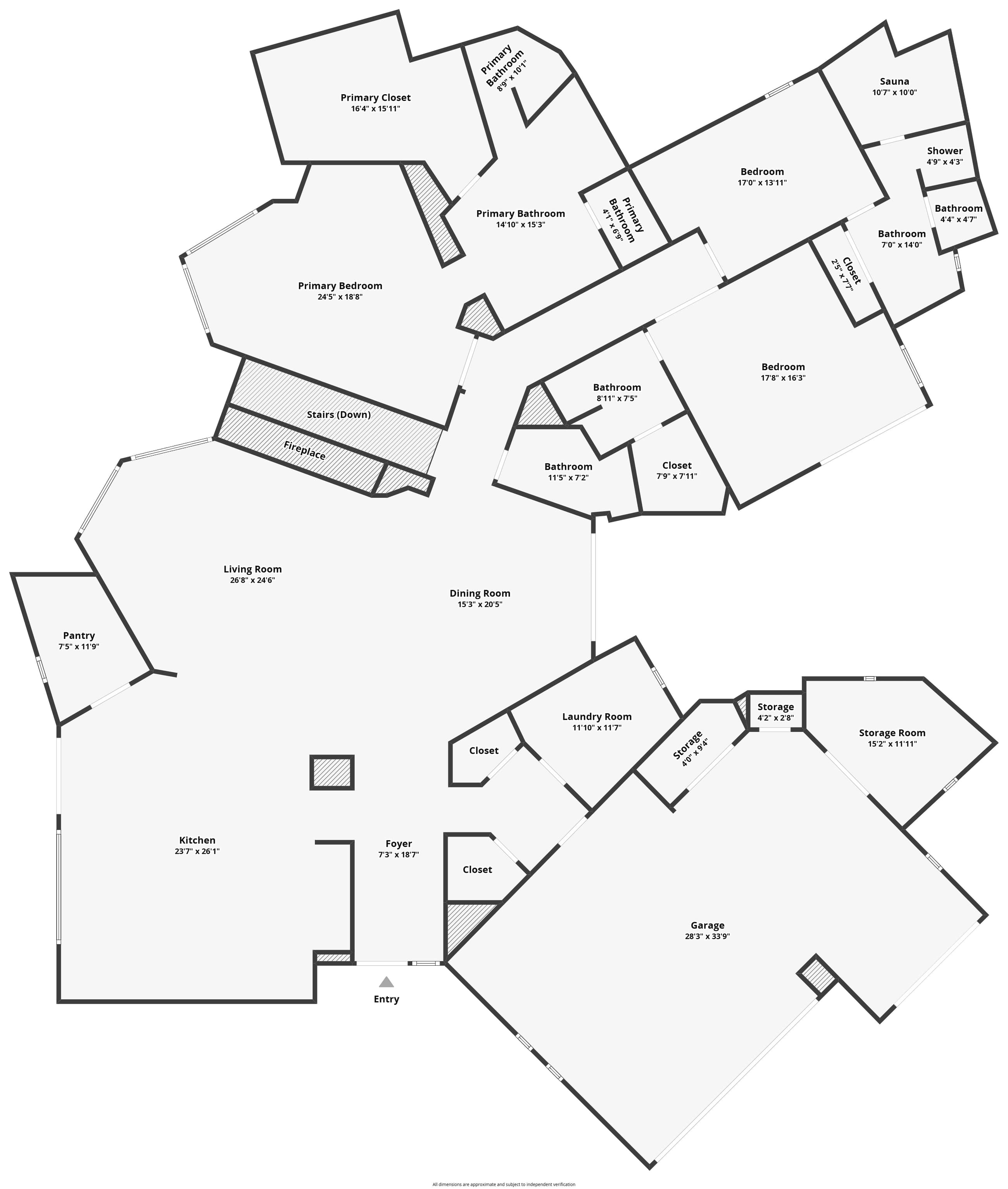 Main House Main Floor floor plan